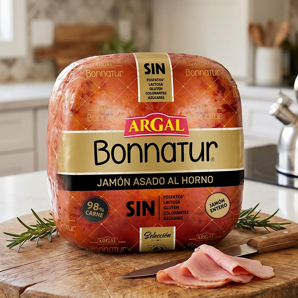 Jamón asado al horno