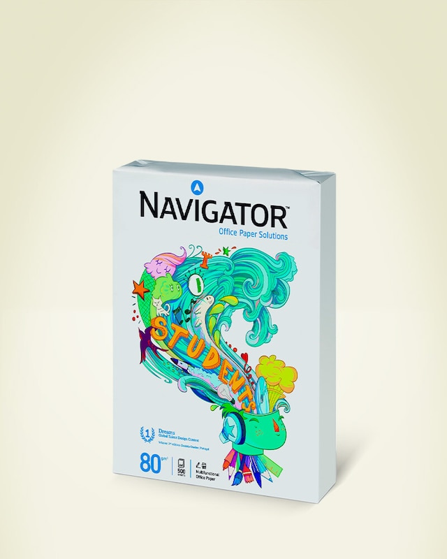 Paquete de folios Navigator Students 500 hojas