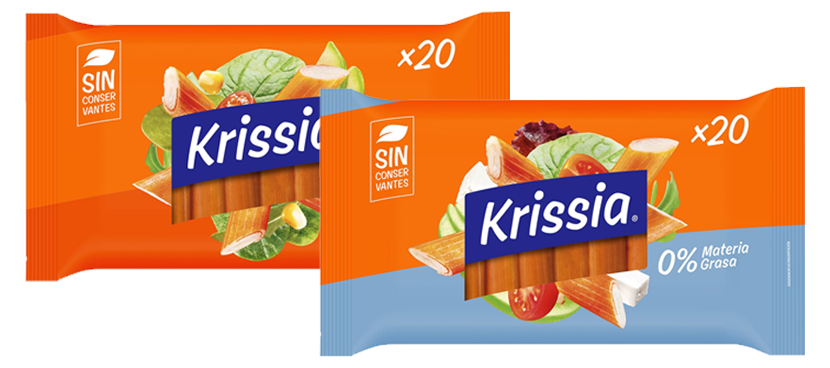 Krissia Surimi en barritas sin gluten