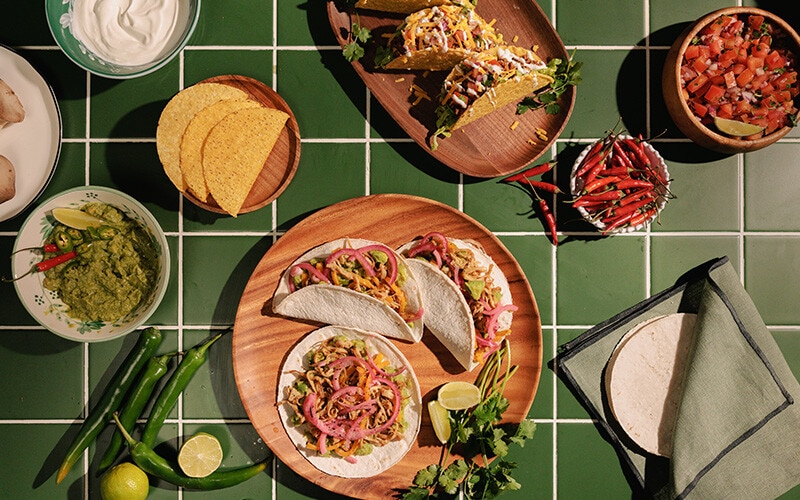 Receita de tacos para todos