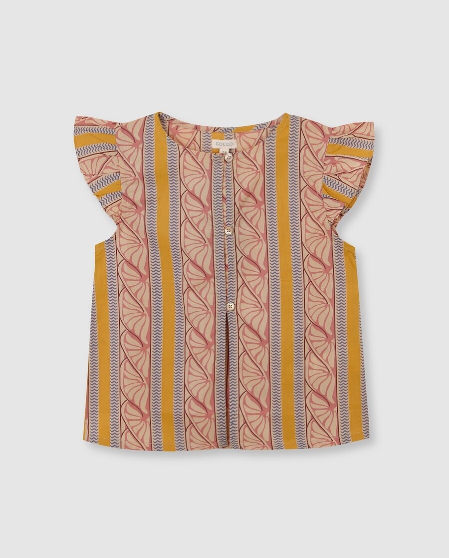 Imagem 0 de Blusa Infantil com Estampado Étnico