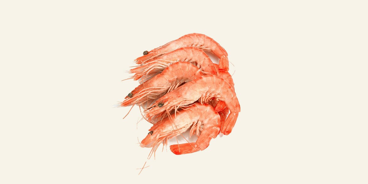 Langostino cocido ASC 30-40 pzas/kg Fresco
