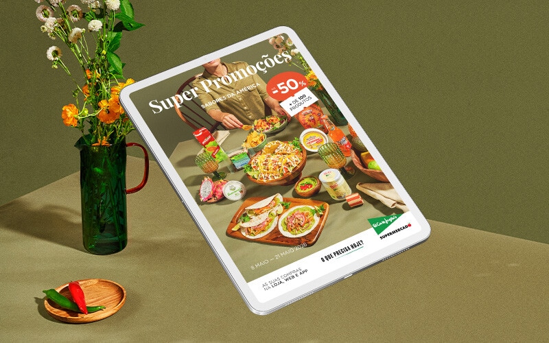 Sabores da América até -50% em + 100 produtos - 8 a 21 de maio