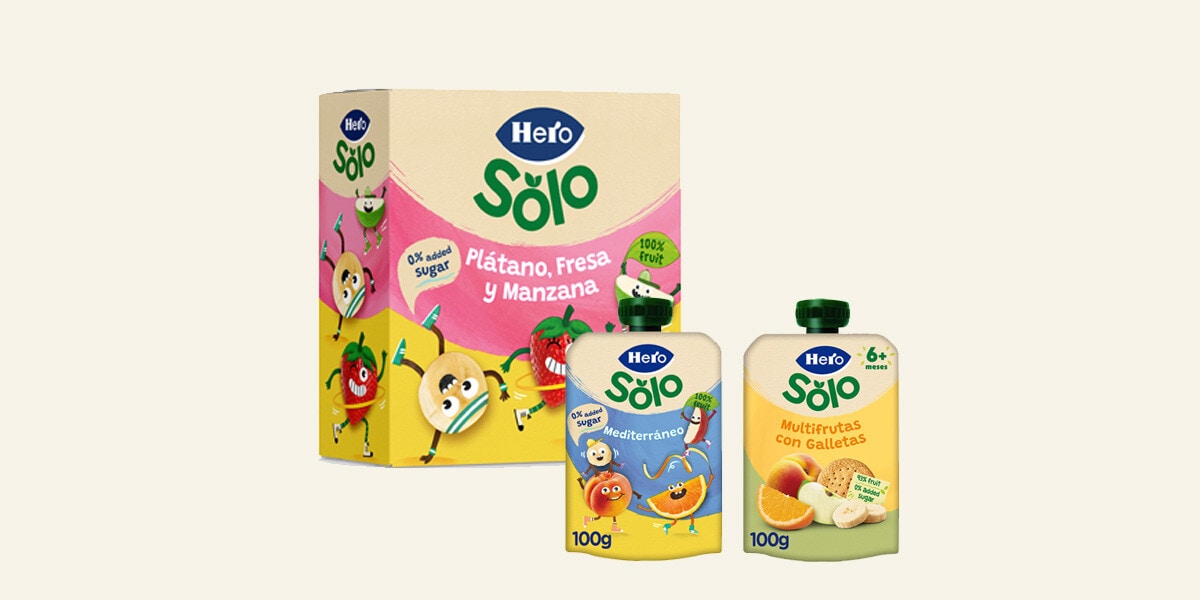 Bolsitas de frutas y snacks Hero