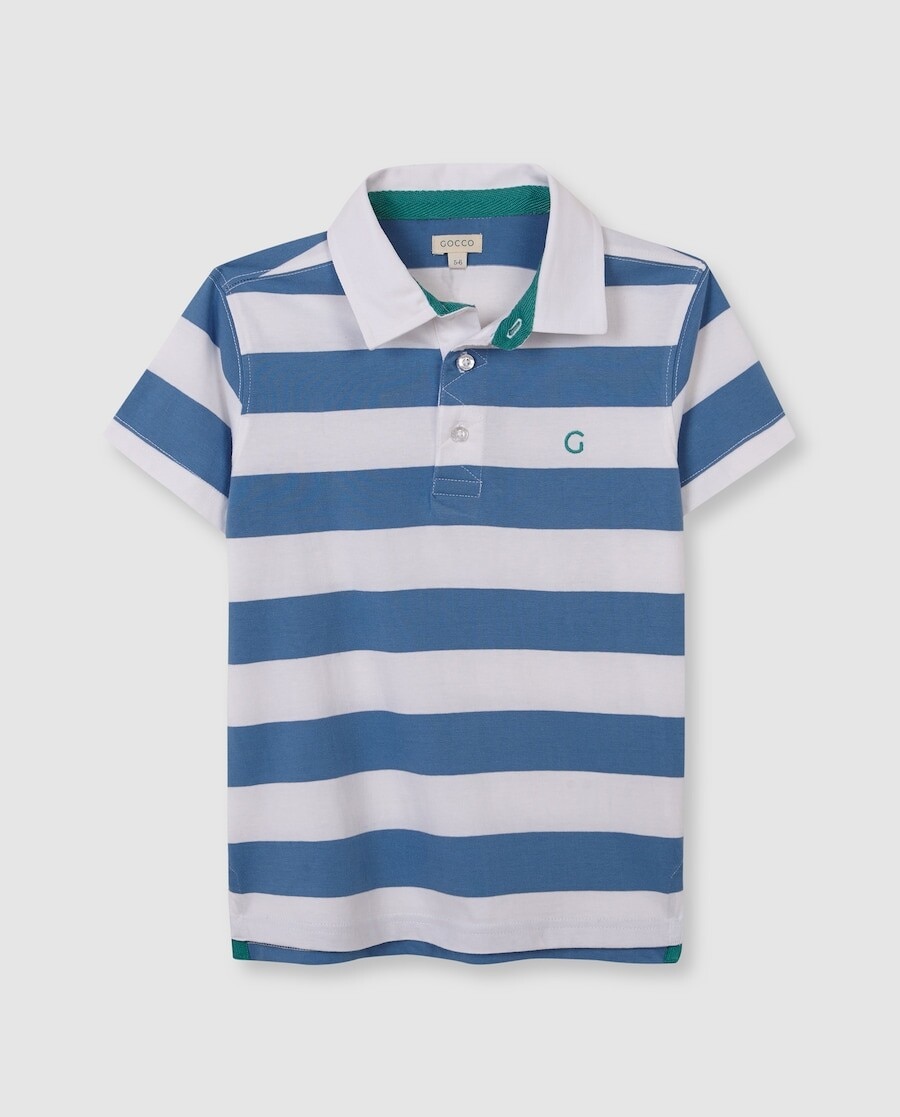 Imagem 0 de Polo Infantil Às Riscas