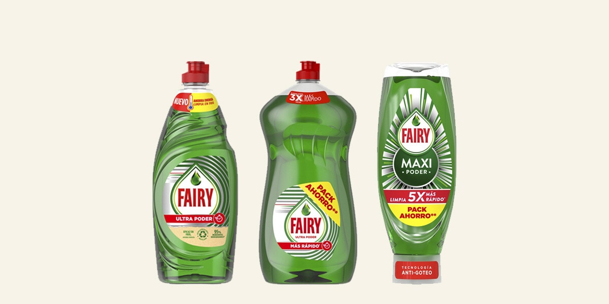 Lavavajillas a mano Fairy