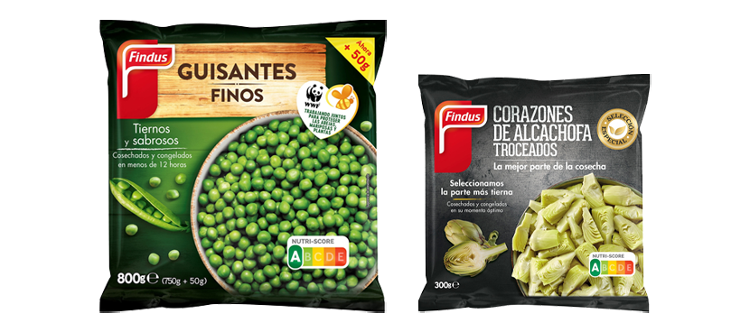 Findus Verduras y platos preparados congelados