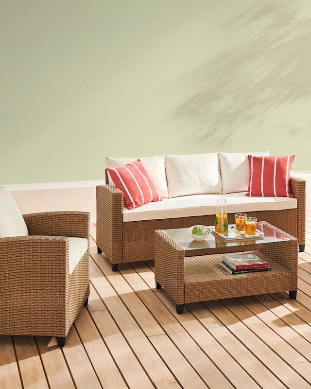 Terraza y jardín