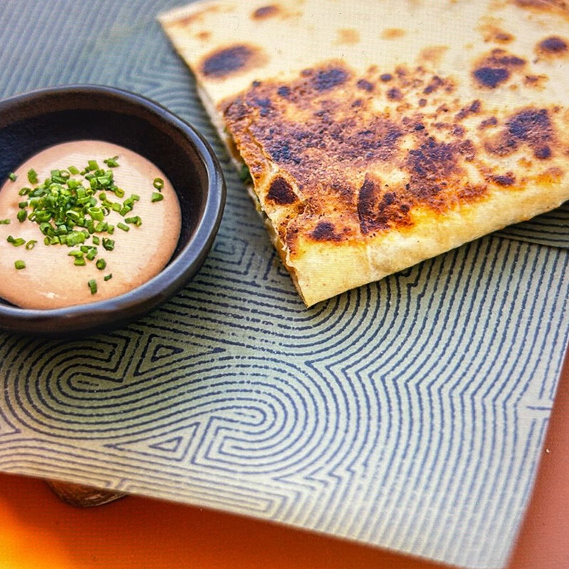 Quesadilla Gringa de Camarão
