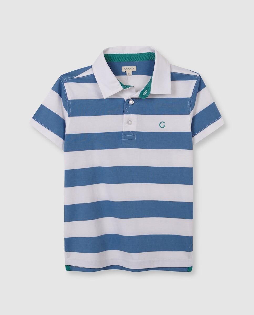 Imagem 0 de Polo Infantil Às Riscas
