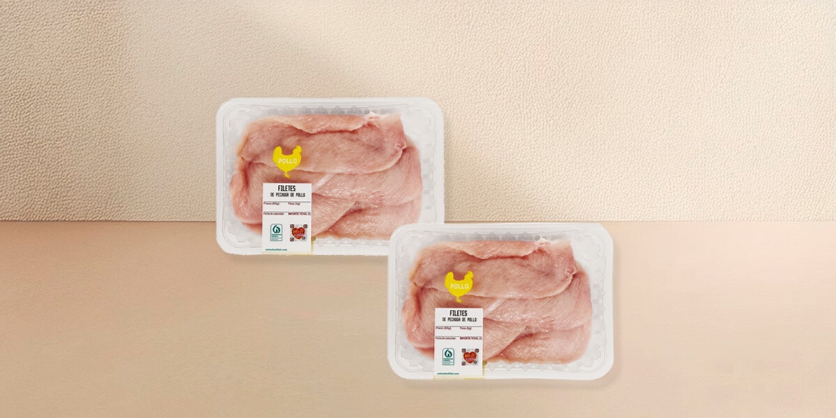 Filetes de pechuga de pollo Fresco