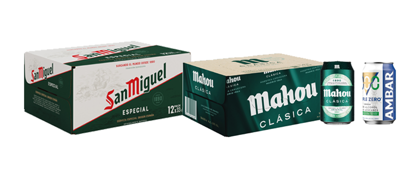 Variedad cervezas