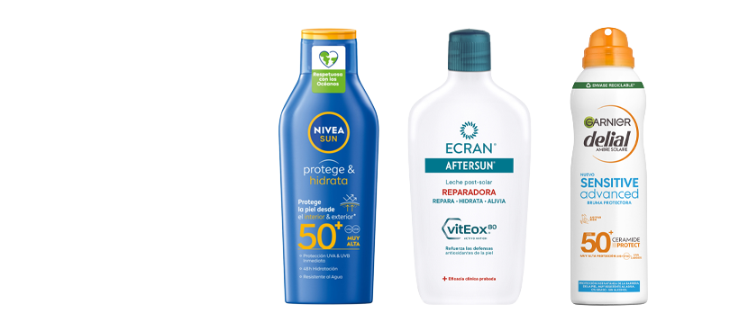 Multimarca Cremas solares y aftersun