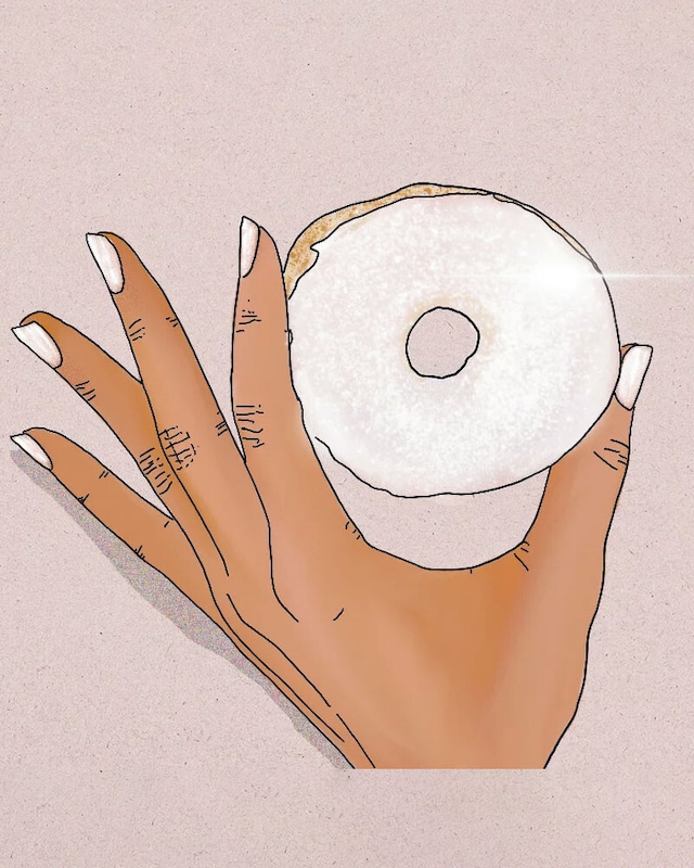 Donut glaseado