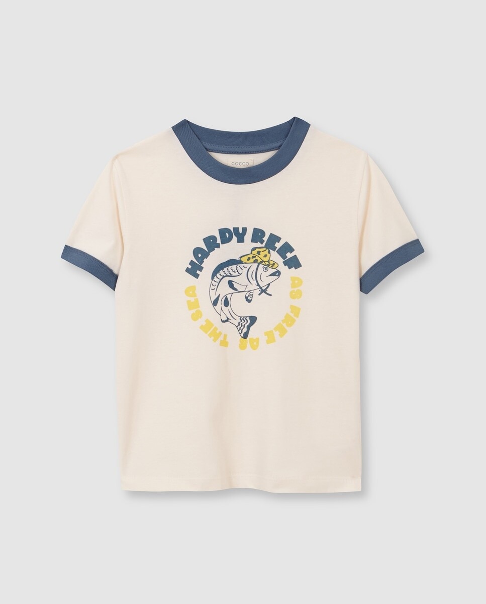 Imagem 0 de T-shirt Infantil com Print