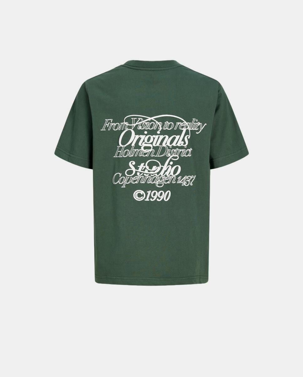 Imagem 0 de T-shirt de Manga Curta com Back Print
