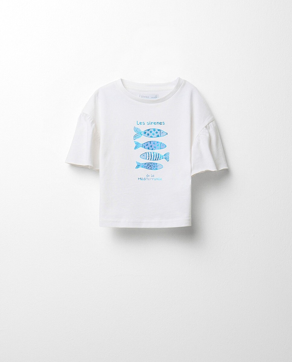 Imagem 0 de T-shirt com Peixinhos